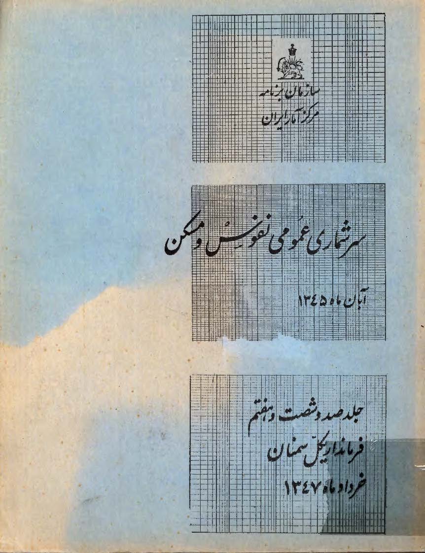 سرشماري عمومي نفوس و مسکن آبان ماه 1345، جلد صد و شصت و هفتم، فرمانداریکل سمنان