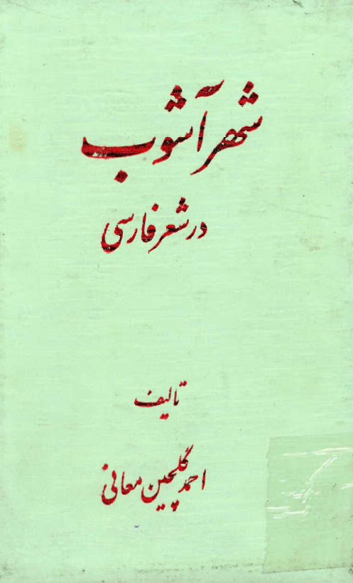 شهر آشوب در شعر فارسي