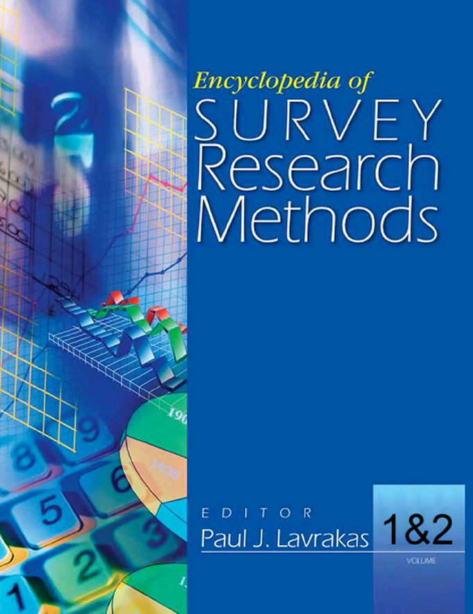 Encyclopedia of survey research methods