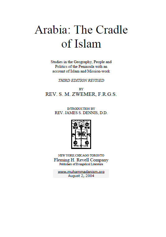 Arabia: The cradle of Islam