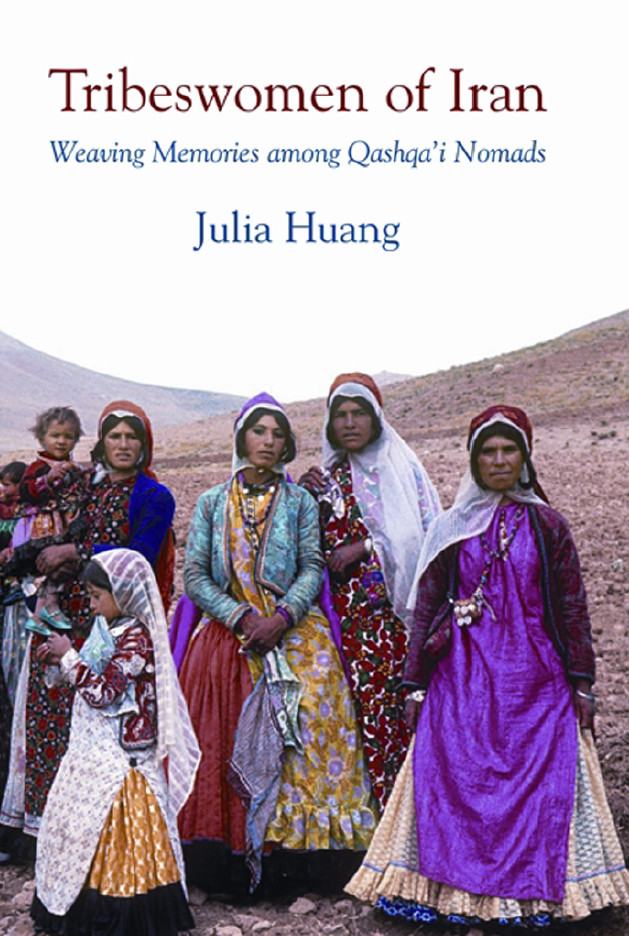 Tribeswomen of iran waving memories among qashqa`i nomads