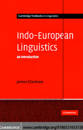 Indo-European Linguistics; An Introduction