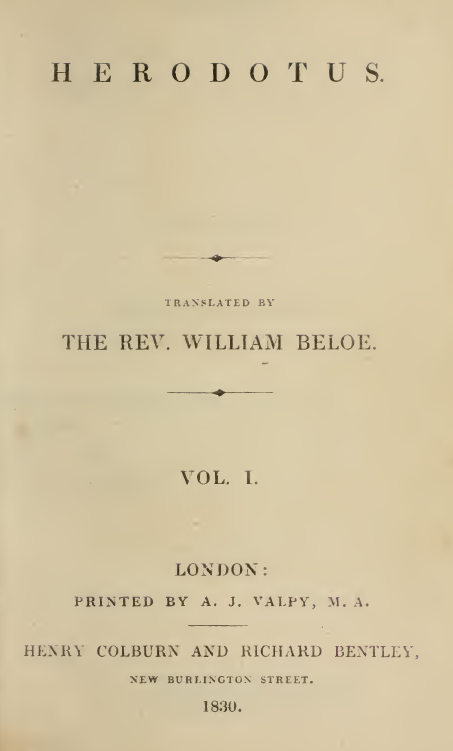 HERODOTUS