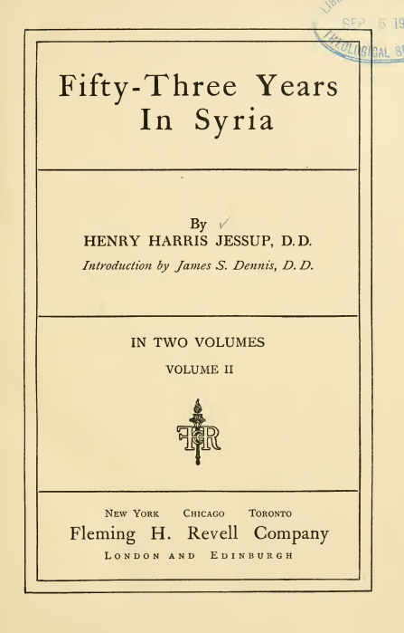 Fifty-Three years in Syria