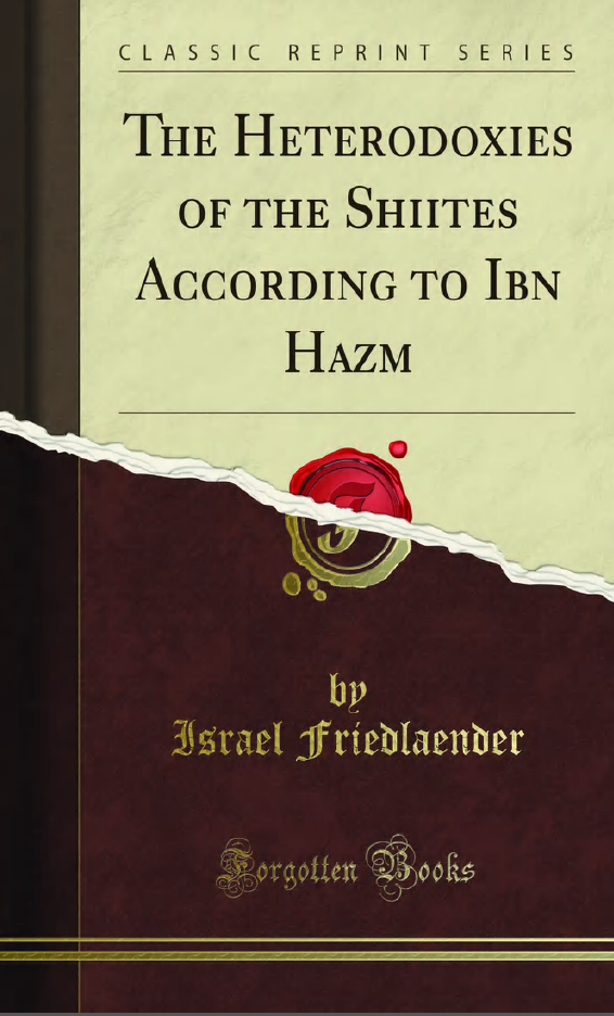 The heterodoxies of the shites according to ibn hazm