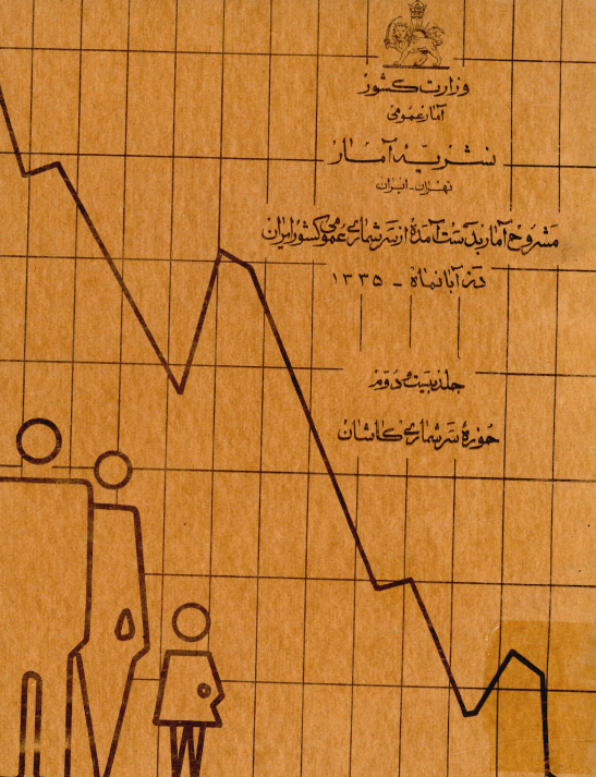 نشریه آمار 22 - مشروح آمار بدست آمده از سرشماری عمومی کشور ايران در آبان ماه 1335: حوزه سرشماری کاشان