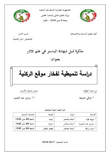 دراسة تنميطية لفخار موقع الركنية