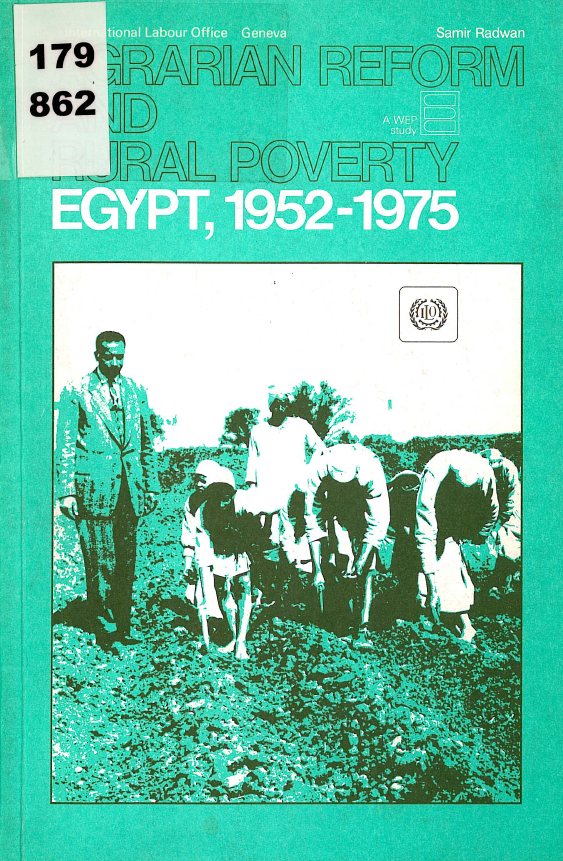 Agrarian reform and rural poverty, Egypt (1952-1975)