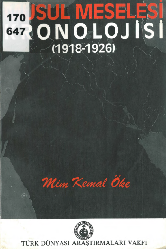 Musul meselesi kronolojisi (1918-1926)
