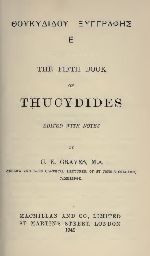 Thucydides