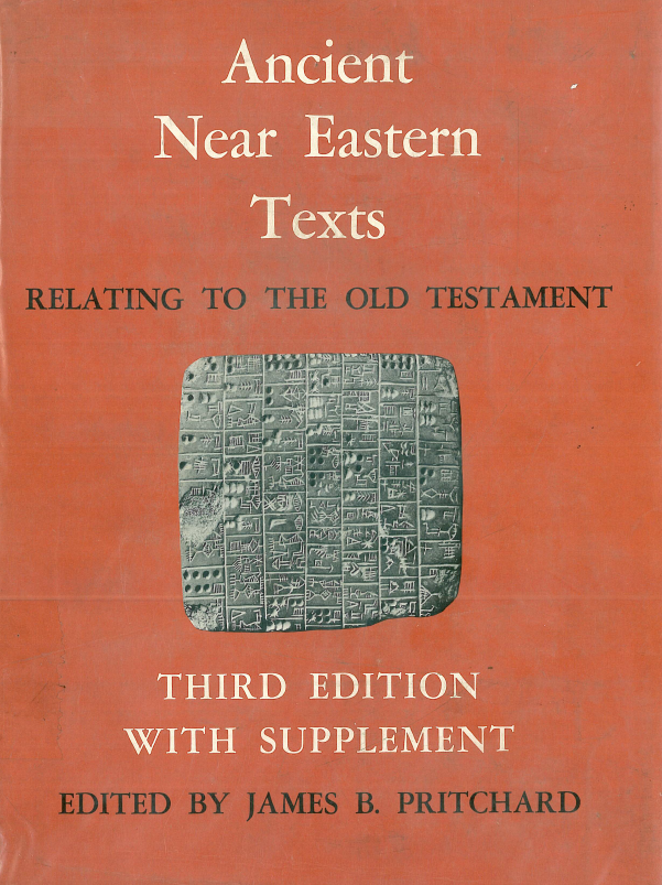 Ancient near Eastern texts; Relating to the old testament