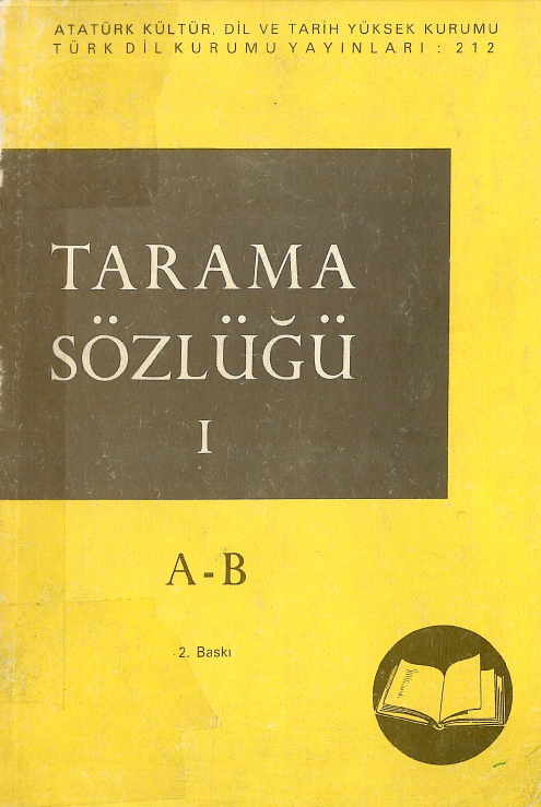 Tarama Sozlugu (A - B)