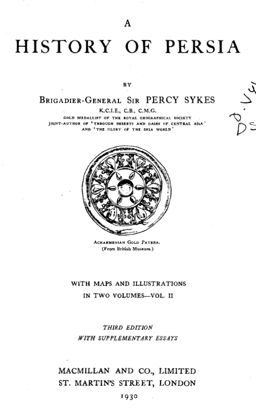 a history of persia