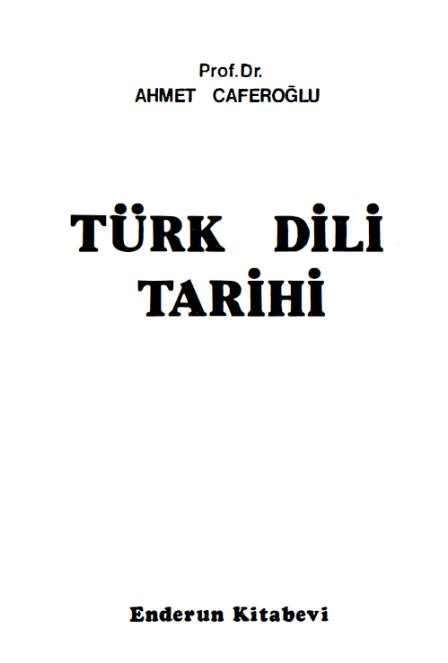 Turk dili tarihi