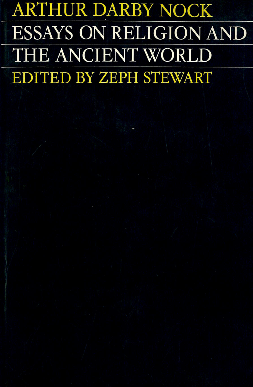 Essays on religion and the ancient world
