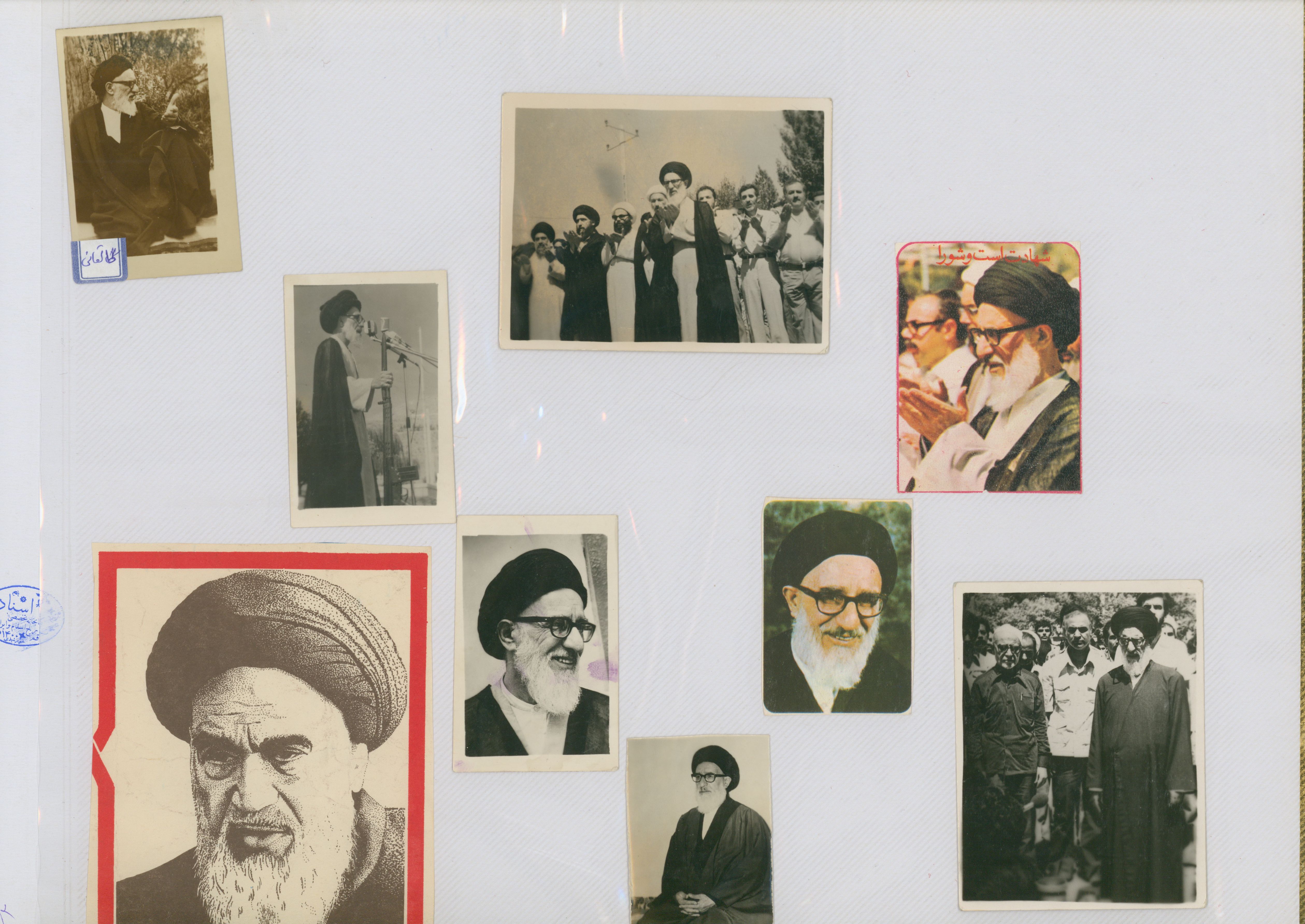  عکس: امام خمینی،آیت الله طالقانی، بازرگان