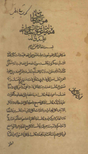 رساله طب النبی (ص)