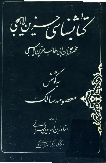 کتابشناسی حزين لاهيجی