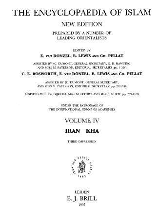 The encyclopedia of islam