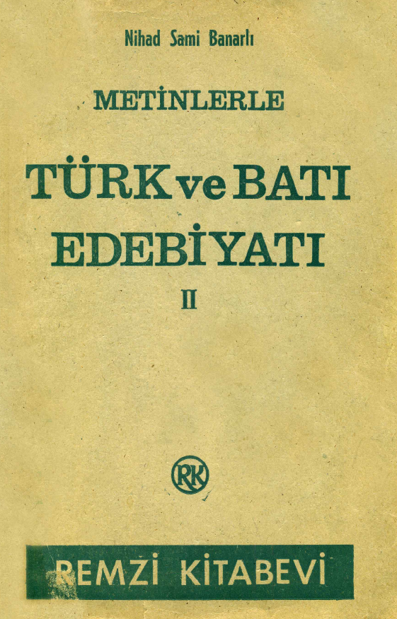 Metinlerle Turk ve Bati Edebiyati (2)