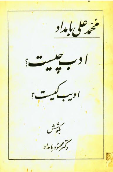ادب چیست ادیب کیست