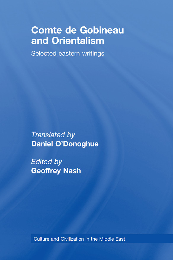 Come de gobineau and orientalism شرق شناسی