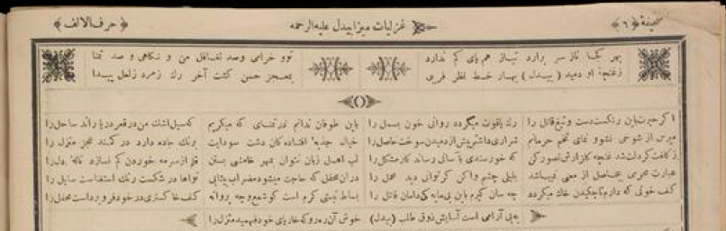 غزلیات میرزا بیدل