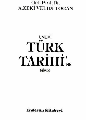 Umumi turk tarihine giris