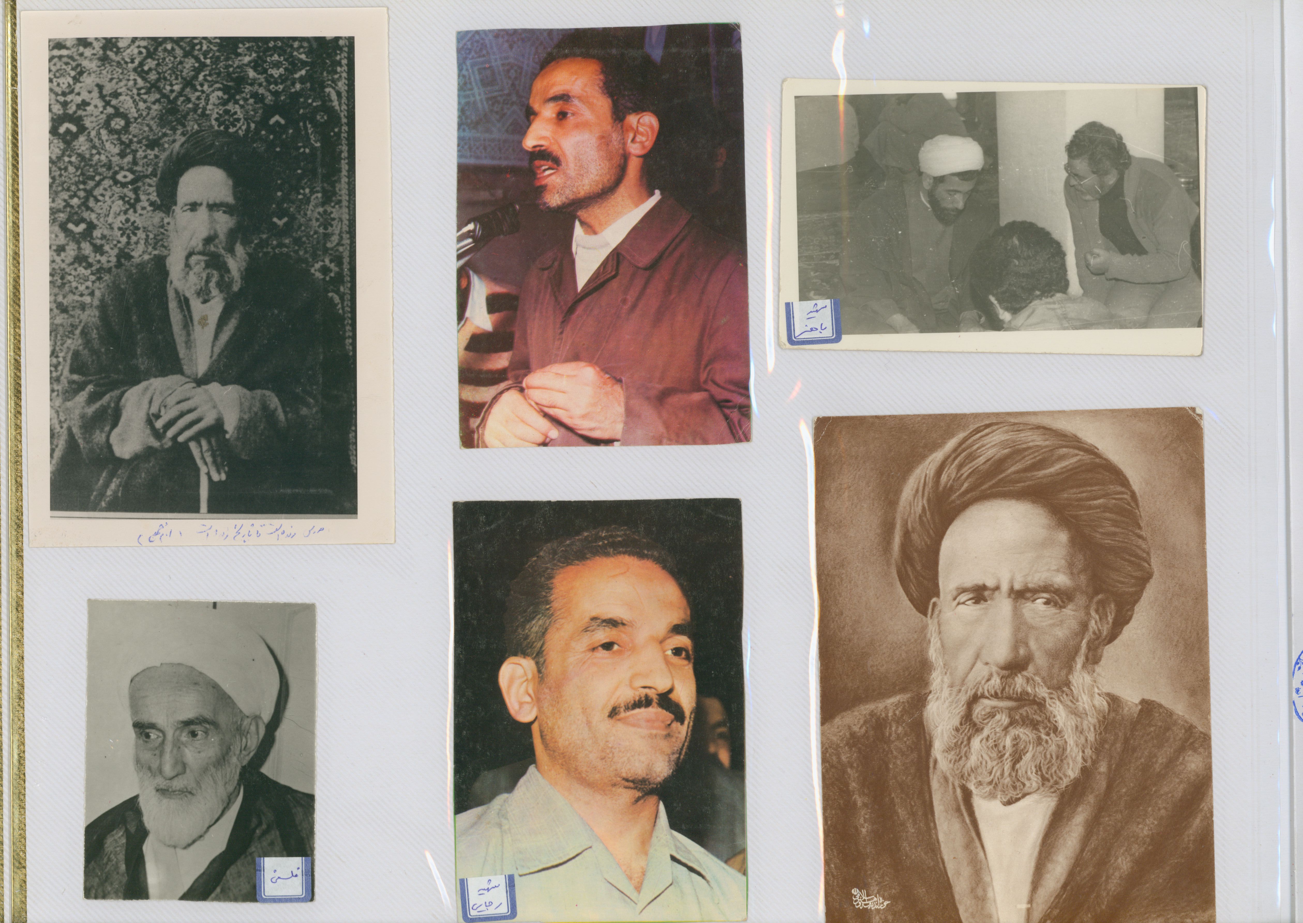 عکس - شخصیت ها : مدرس، شهید باهنر، شهید رجائی، فلسفی