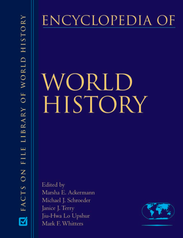 Encyclopedia of world history The contemporary world 1950 to thepresent vol VI