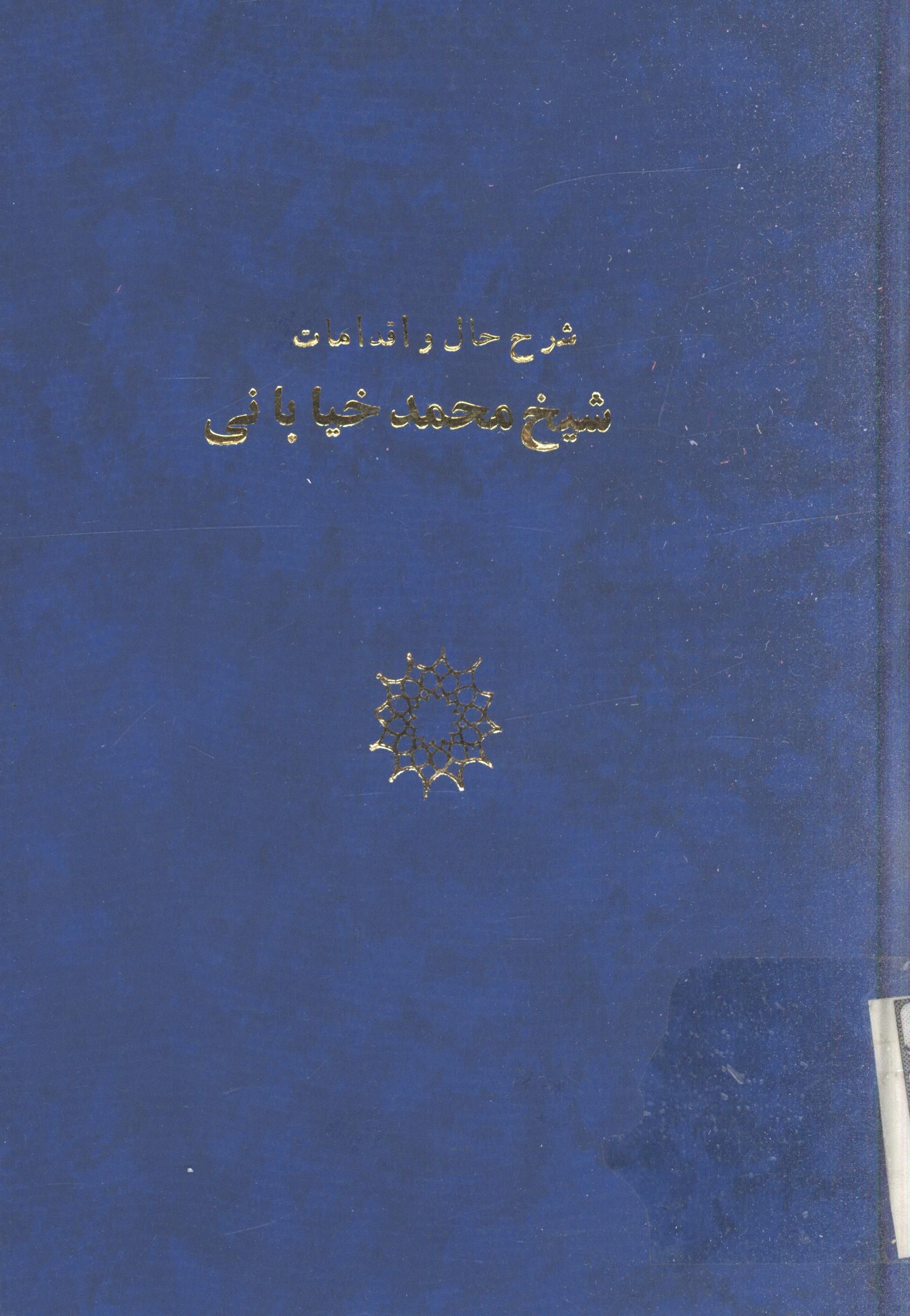 شرح حال و اقدامات شيخ محمد خياباني