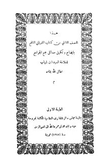 الترياق النافع بإيضاح وتكميل مسائل جمع الجوامع 2