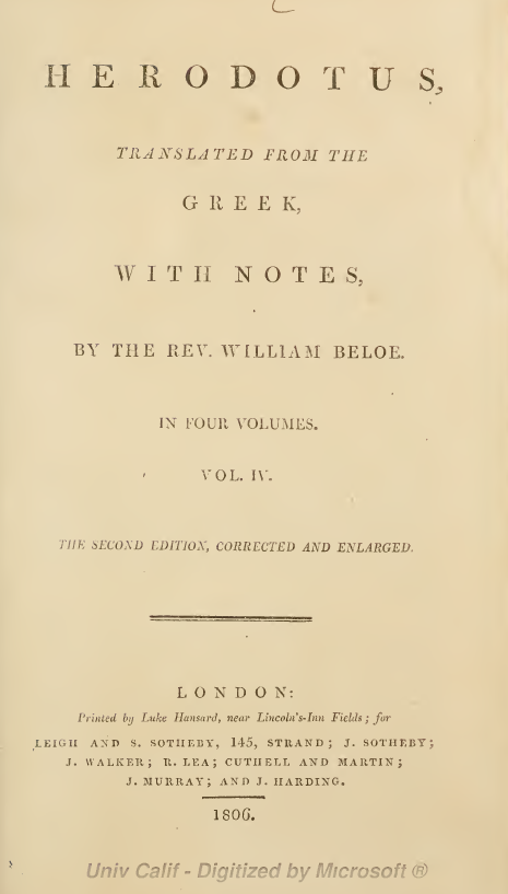 HERODOTUS