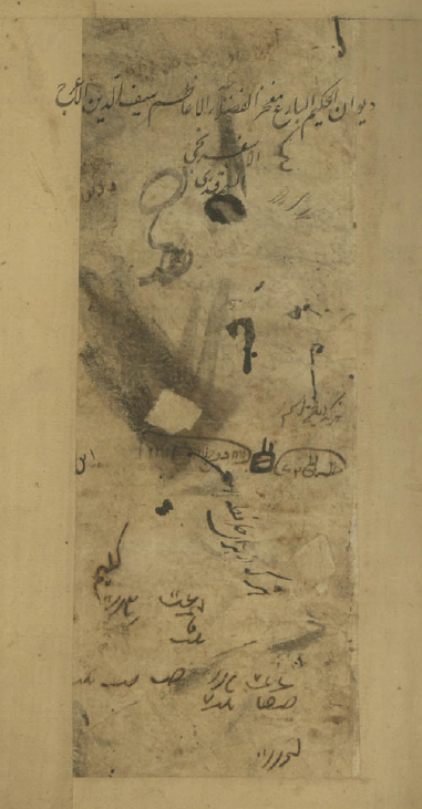 ديوان سيف الدين الاعرج الاسفرنجی السمرقندی