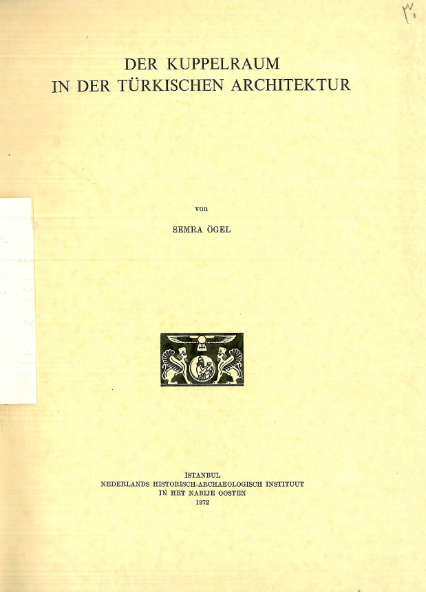 Der kuppelraum in der Turkischen architektur