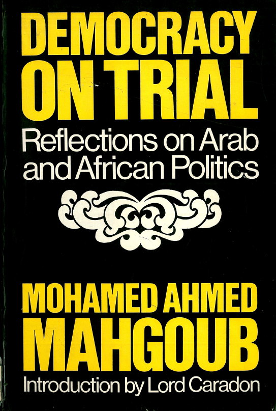 Democracy on Trial; Reflections on Arab and African politics