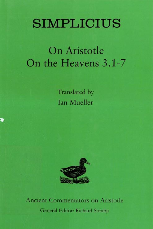 Simplicius - on aristotle on the heavens 3.1-7
