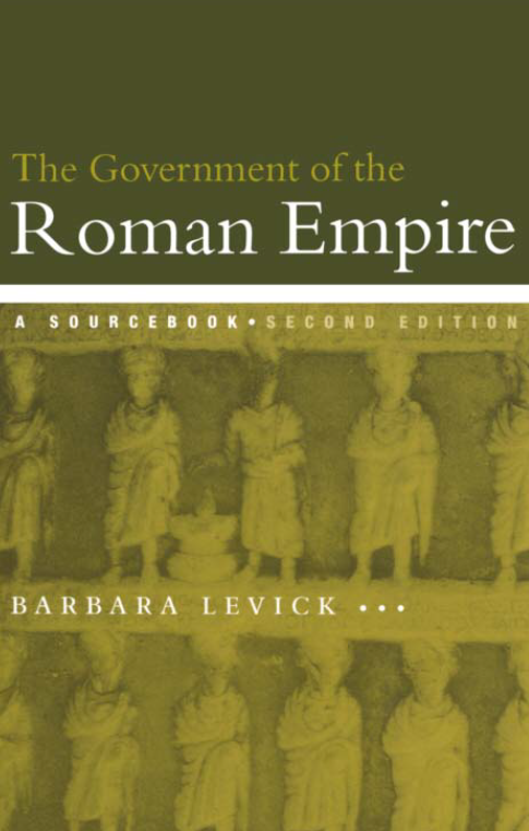 THE GOVERNMENT OF THE ROMAN EMPIRE