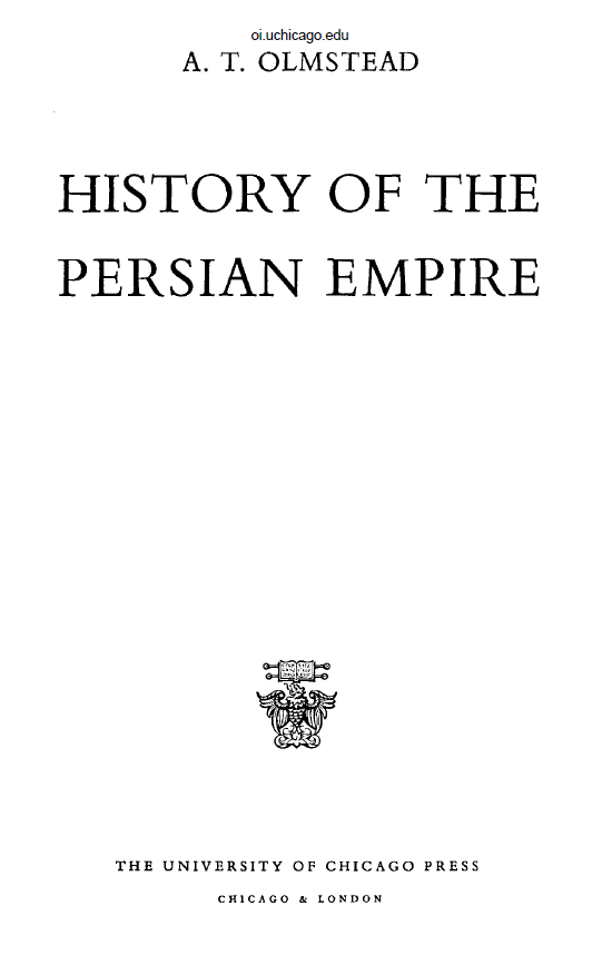 History of the Persian empire