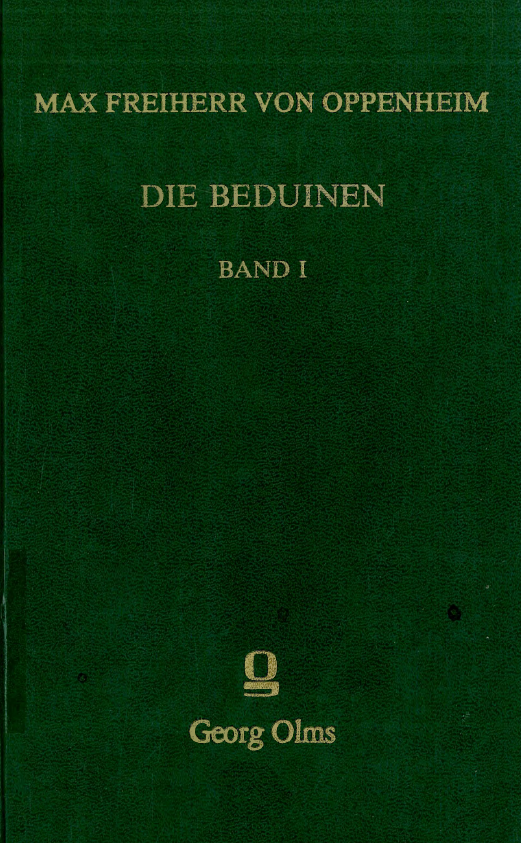 Die Beduinen; Die Beduinenstamme in Mesopotamien und Syrien